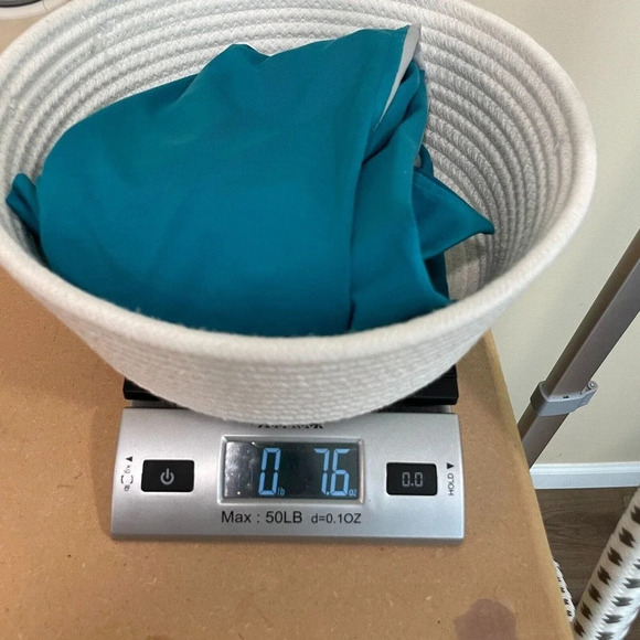 Women's North Face 1/4 Zip Pullover Sweatshirt Jacket - Turquoise Blue - Small - Picture 5 of 7